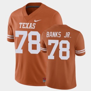 Men's Texas Longhorns #78 Kelvin Banks Jr. Orange Game Jersey 473433-477